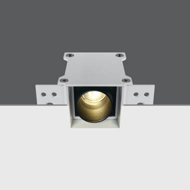 Box 3W Warm White LED Square Trimless Fixed Downlight