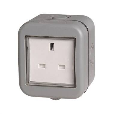 Outdoor 1 Gang 13 Amp Socket