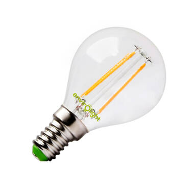 Envirolight 4W Dimmable 470lm LED Decorative Filament Golfball Bulb - Small Screw Cap