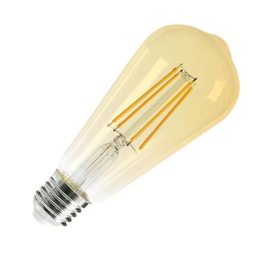 Envirolight 4W Very Warm White Dimmable 470lm LED Decorative Filament Amber Squirrel Cage Bulb