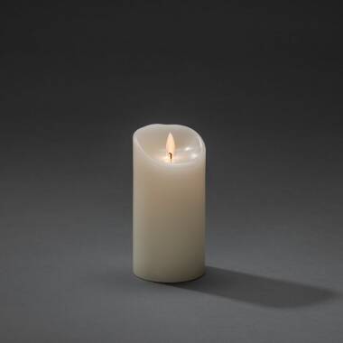 Konstsmide 152 Battery Operated LED Wax Flicker Candle