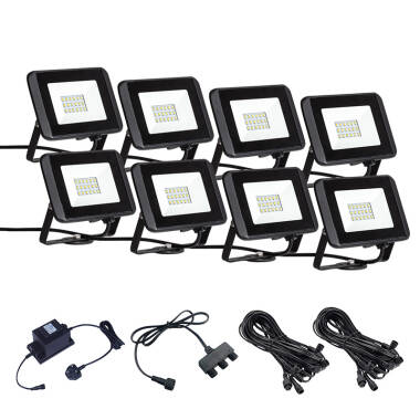 EasyFit 12V Garden Lights - Oak LED Floodlight Kit