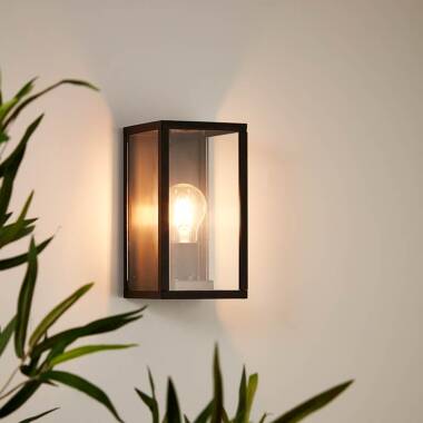Edit Dove Half Lantern Outdoor Wall Light