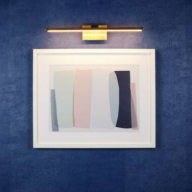 Slimline Large Battery Operated LED Picture Light With Remote Control