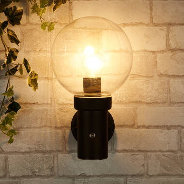 Edit Optic Outdoor Wall Light with Dusk to Dawn Sensor