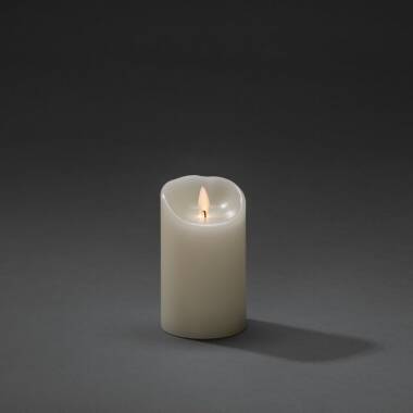Konstsmide 152 Battery Operated LED Wax Flicker Candle