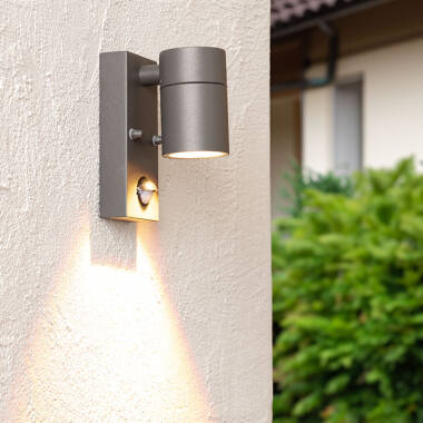 Edit Stone Outdoor Wall Light with PIR Sensor
