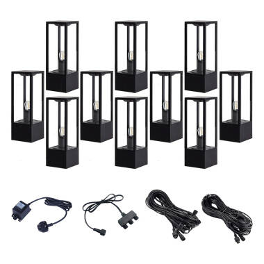 EasyFit 12V Garden Lights - Aspen LED Pedestal Light Kit