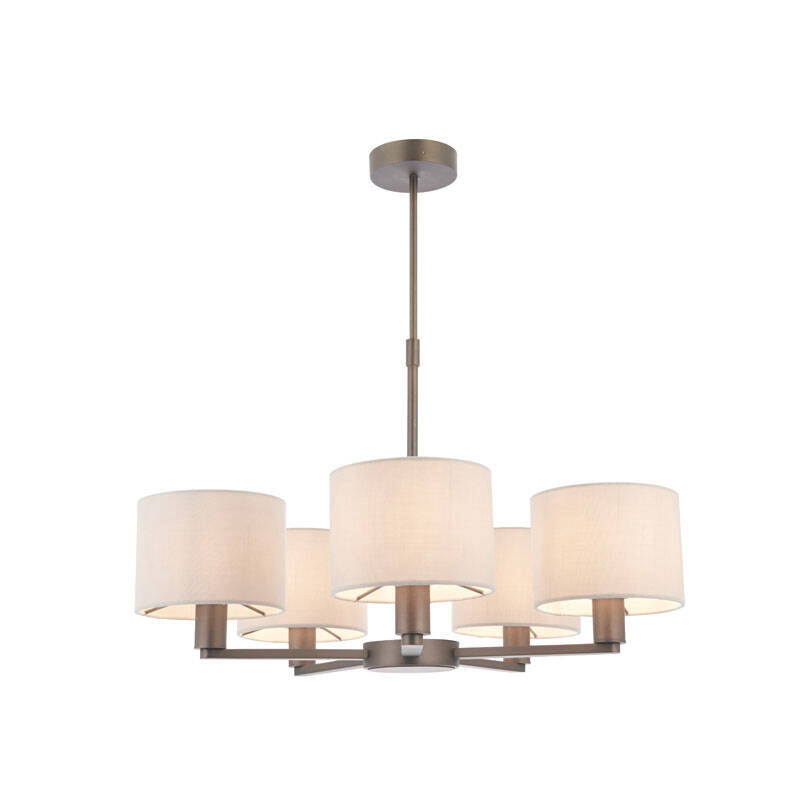 Image of Endon Daley 5 Arm Ceiling Pendant Light