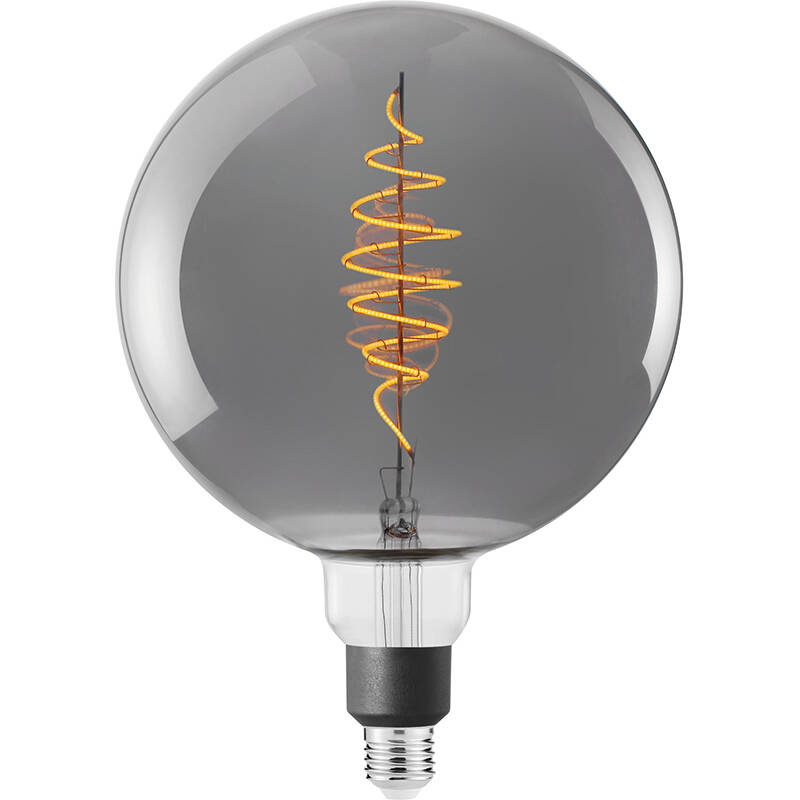 Image of Sylvania 7.5W Very Warm White Smart LED Decorative Filament Smoked Globe Bulb Screw Cap