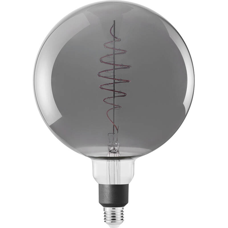 Image of Sylvania 7.5W Very Warm White Smart LED Decorative Filament Smoked Globe Bulb Screw Cap