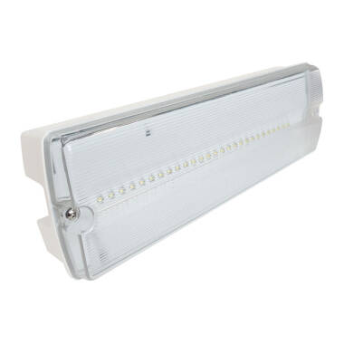 Image of Eterna 7W LED Emergency Bulkhead with Legend Set