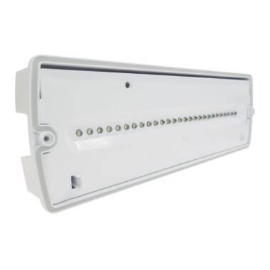 Image of Eterna 7W LED Emergency Bulkhead with Legend Set