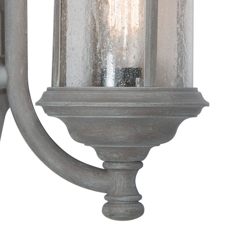Image of Dar Brompton Outdoor Lantern Wall Light