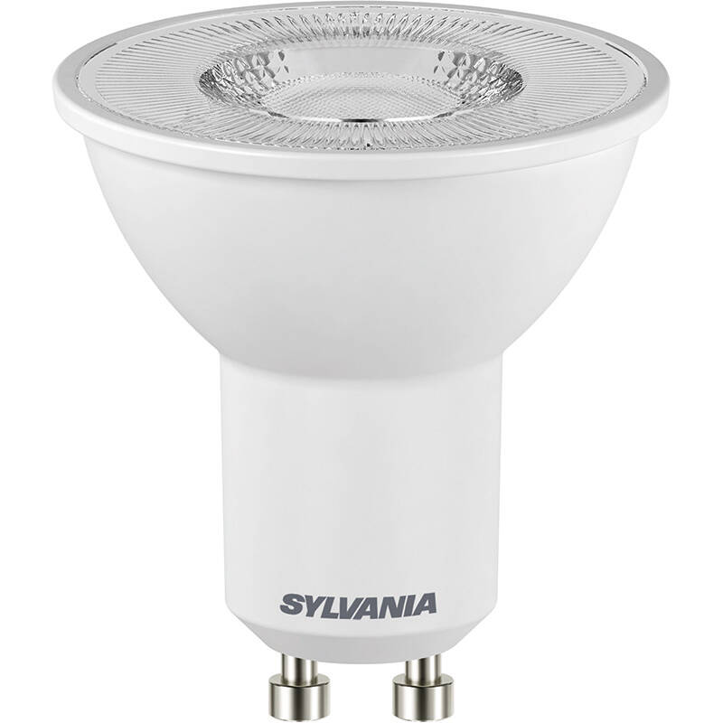 Image of Sylvania 4.2W Warm White LED GU10 Bulb - 110 Degree Beam