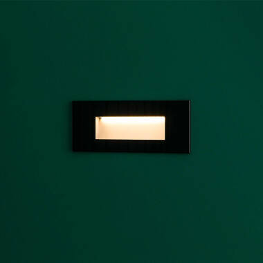 Image of Faro Barcelona Dart-2 LED Recessed Outdoor Wall Light