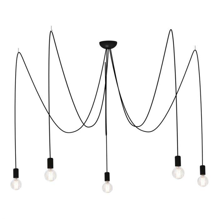 Image of Edit Spider 5 Arm Ceiling Pendant Light