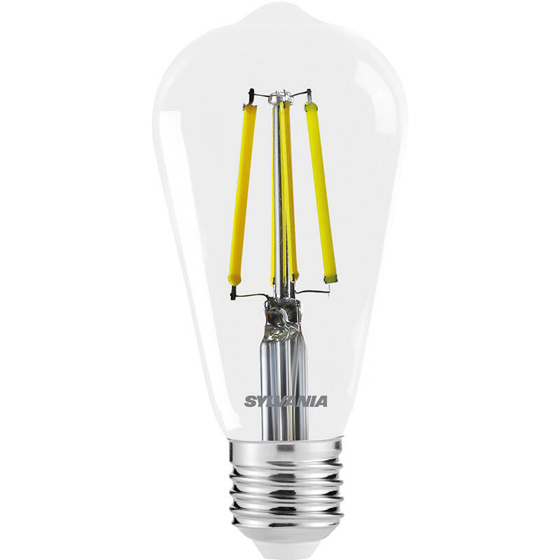Image of Sylvania 4W Very Warm White LED Squirrel Cage Bulb