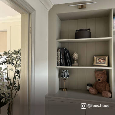 Image of Slimline Large Battery Operated LED Picture Light With Remote Control