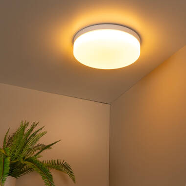 Image of Lucide Biskit 345 LED Flush Light
