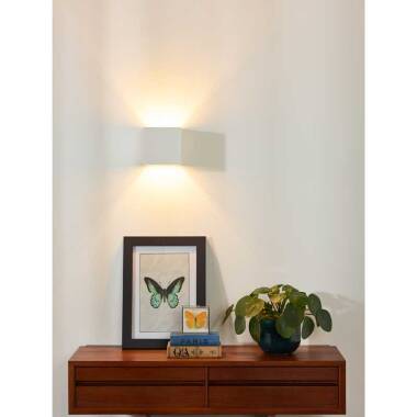 Image of Lucide Gipsy Plaster Up & Down Wall Light