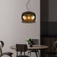Image of Lucide Olivia Large Glass Ceiling Pendant Light