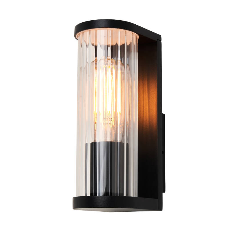 Image of Forum Akuma Half Lantern Outdoor Wall Light
