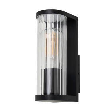 Image of Forum Akuma Half Lantern Outdoor Wall Light