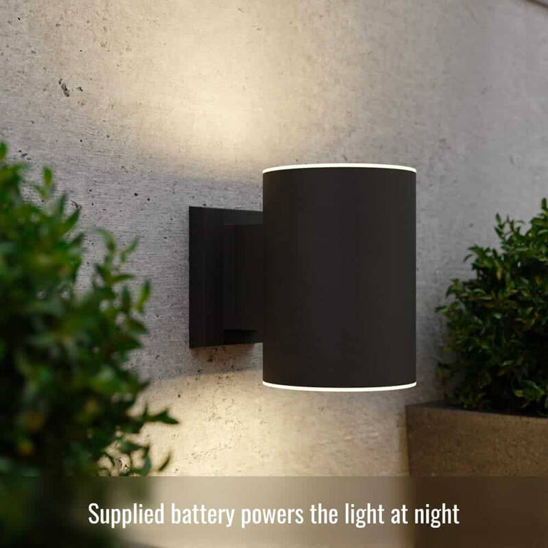 Image of Suri 365 Grantham Solar LED Outdoor Up & Down Wall Light