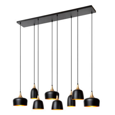 Image of Lucide Chayanne 8 Light Bar Pendant Light