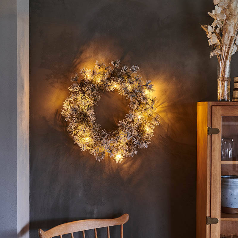 Image of Sirius Alfi Battery Operated LED Outdoor Christmas Wreath