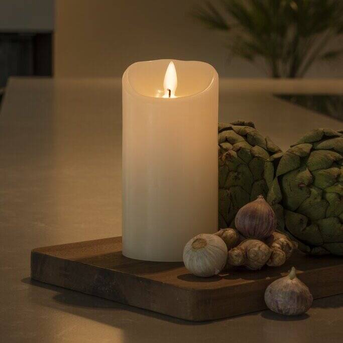 Image of Konstsmide 152 Battery Operated LED Wax Flicker Candle