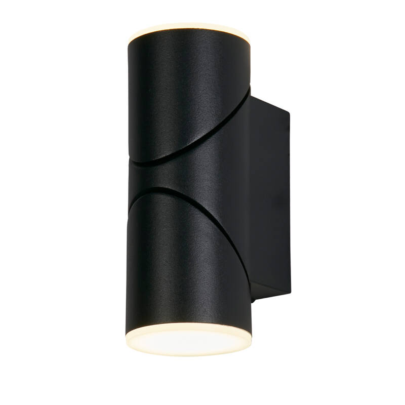 Image of Searchlight Whittle Adjustable LED Outdoor Up & Down Wall Light