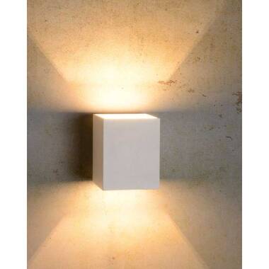Image of Lucide Xera Square Up & Down Wall Light