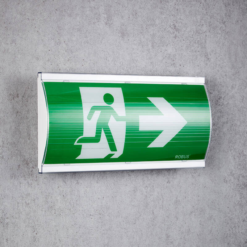 Image of Robus 4.5W LED Universal Emergency Bulkhead