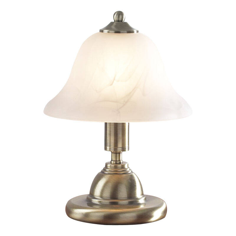 Image of Dar Gloucester Touch Lamps - Antique Brass