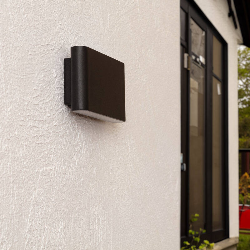 Image of Searchlight Lichen LED Outdoor Up & Down Wall Light