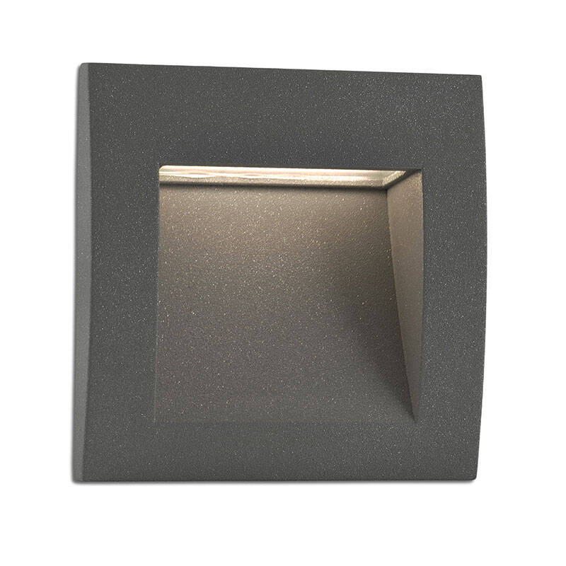Image of Faro Barcelona Sedna Square LED Outdoor Wall Light