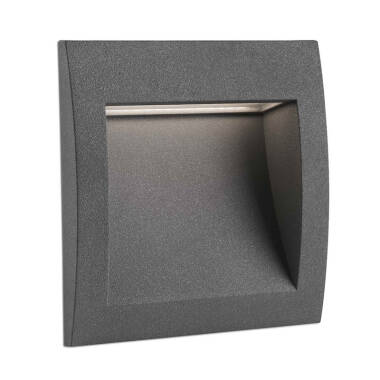 Image of Faro Barcelona Sedna Square LED Outdoor Wall Light