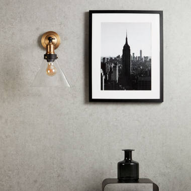 Image of Edit Factory Glass Wall Light