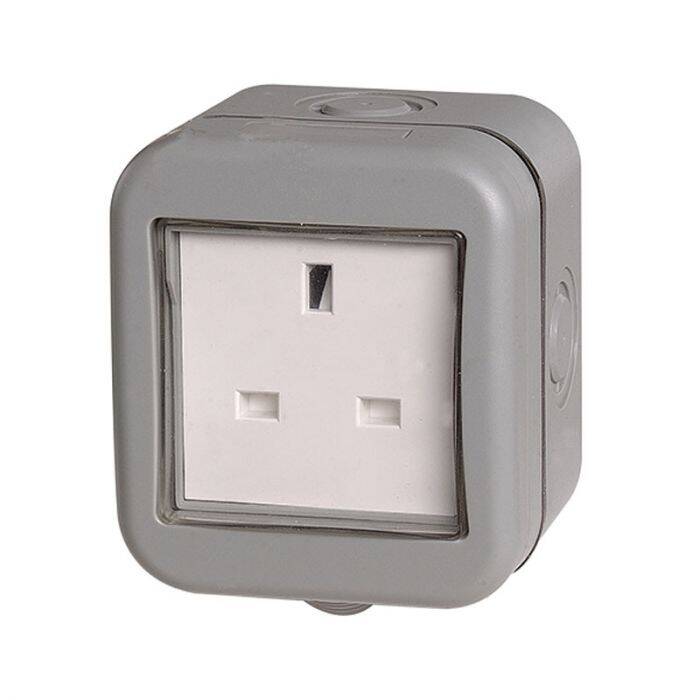 Image of Outdoor 1 Gang 13 Amp Socket