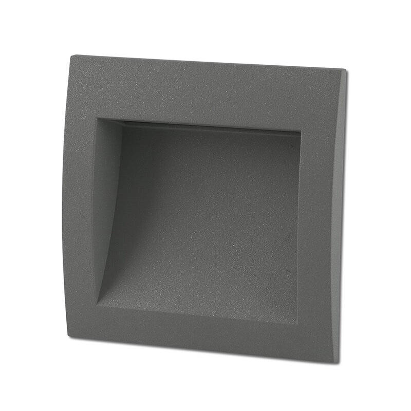 Image of Faro Barcelona Sedna Square LED Outdoor Wall Light