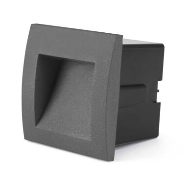 Image of Faro Barcelona Sedna Square LED Outdoor Wall Light