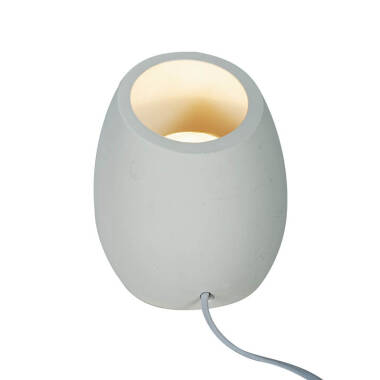 Image of Edit Ascend Plaster Uplighter Floor Lamp