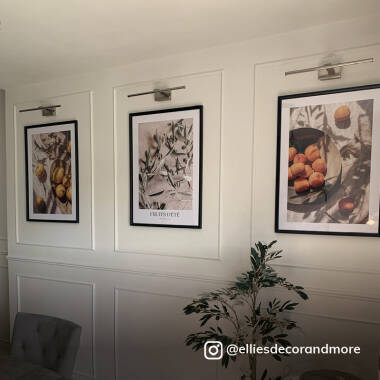 Image of Slimline Large Battery Operated LED Picture Light With Remote Control