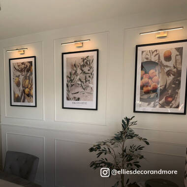 Image of Slimline Large Battery Operated LED Picture Light With Remote Control