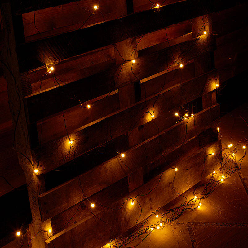 Image of Konstsmide Battery Operated LED Warm White Net Light