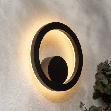 Image of Forum Eclipse LED Outdoor Flush Wall Light