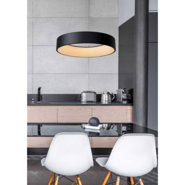 Image of Lucide Talowe Halo LED Ceiling Pendant Light