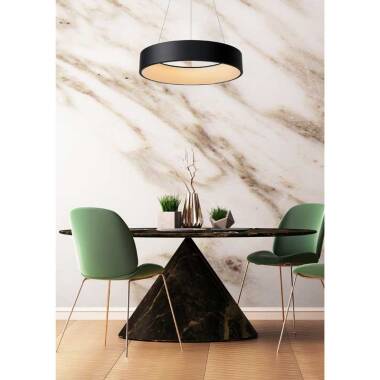 Image of Lucide Talowe Halo LED Ceiling Pendant Light